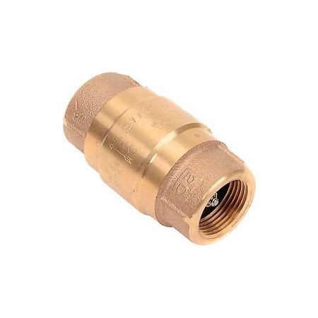 Strataflo 1" FNPT Brass Check Valve with Buna-N Rubber Poppet 375-100